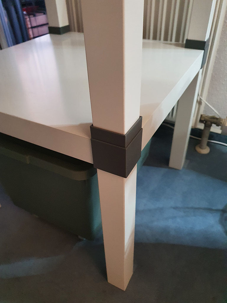 Support pour rallonge / empileur de pied de table IKEA LACK