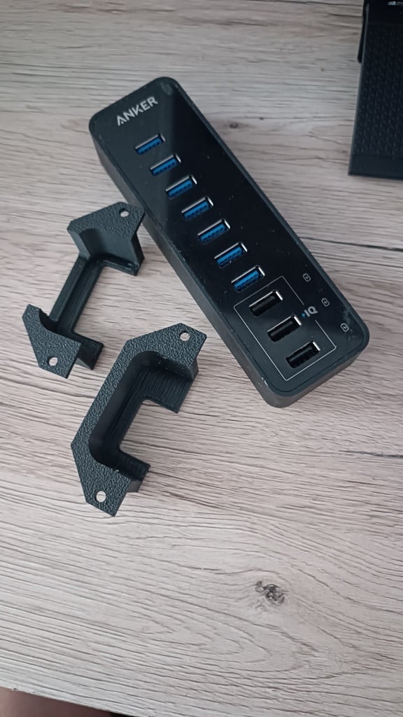 Support à vis pour hub USB Anker 10 ports