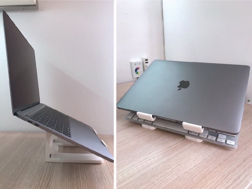 Support pour ordinateur portable 2 positions pour MacBook Pro 13&quot;
