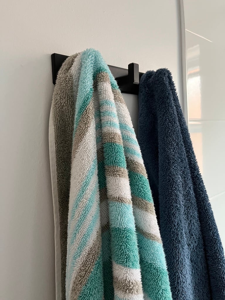 Crochet porte-serviettes d&#39;angle pour salle de bain