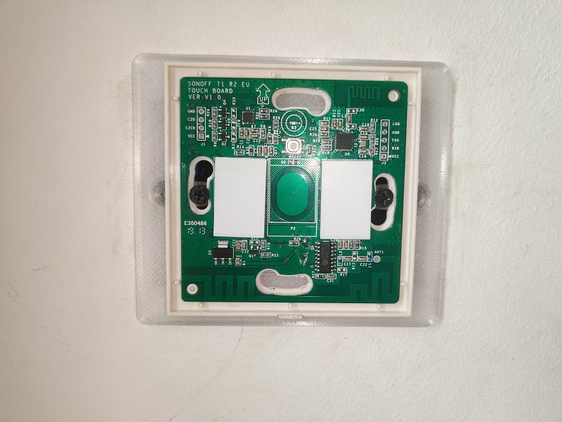 Couvercle de remplacement pour interrupteur tactile Wifi intelligent Sonoff
