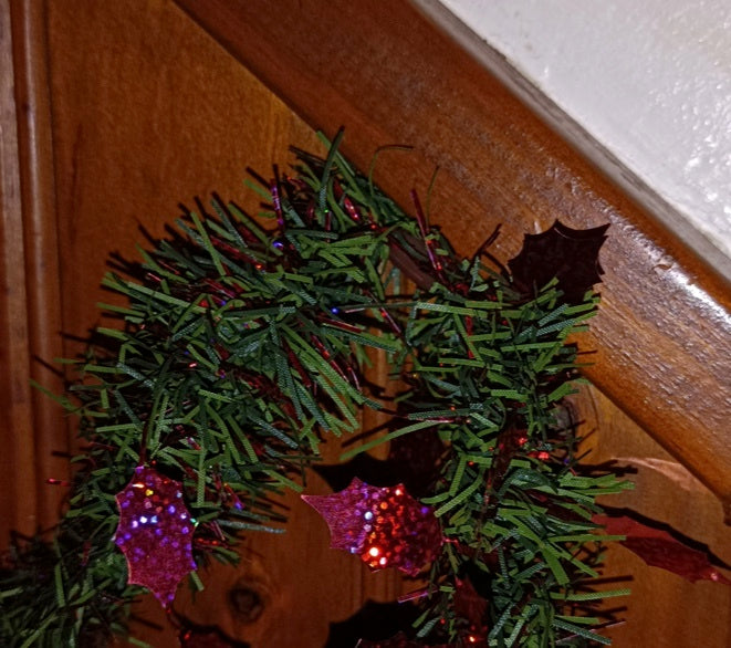 Crochets pour panneaux pour suspendre des guirlandes de Noël (guirlandes)
