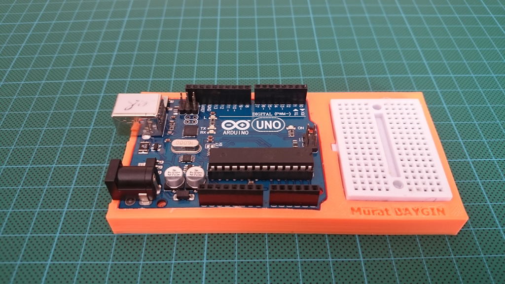 Support Arduino Uno et Mini Breadboard