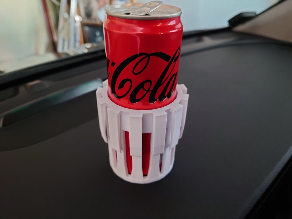 Adaptateur porte-gobelet de voiture pour canettes Coca Cola étroites
