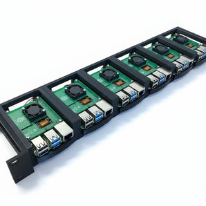 Kit rack serveur Raspberry Pi 4 1U 19 pouces