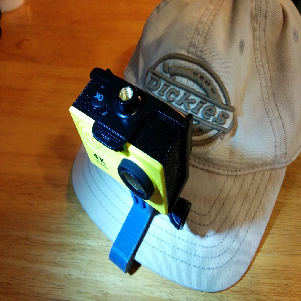 Support de casquette de baseball pour caméra d&#39;action