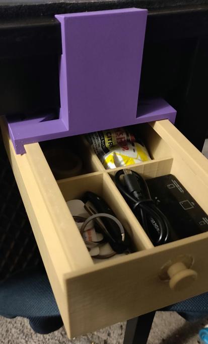 Support de tiroir sous le bureau pour TARENDO d&#39;IKEA