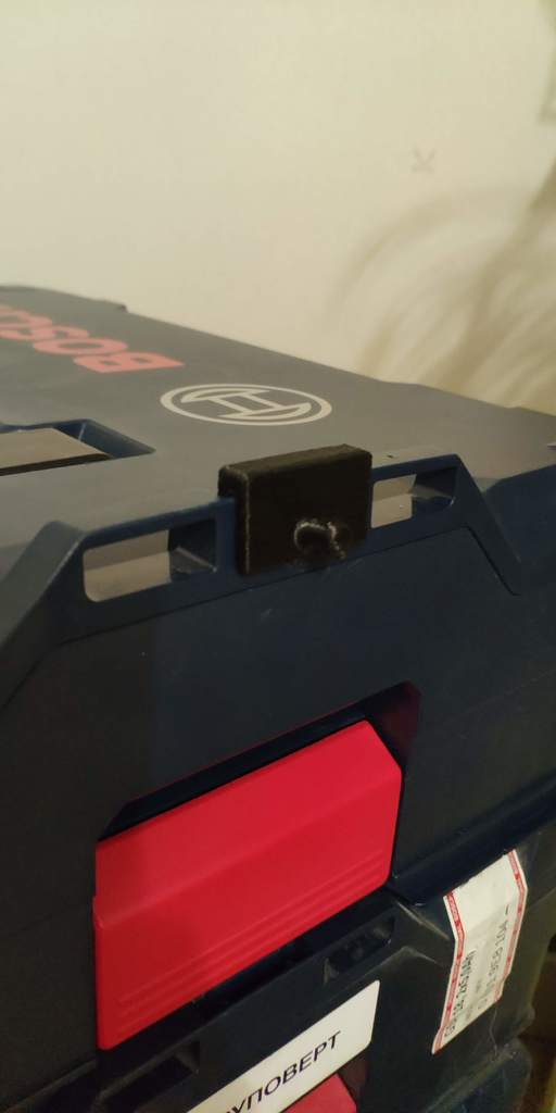 Clip de montage latéral pour boîte à outils Bosch L-Boxx
