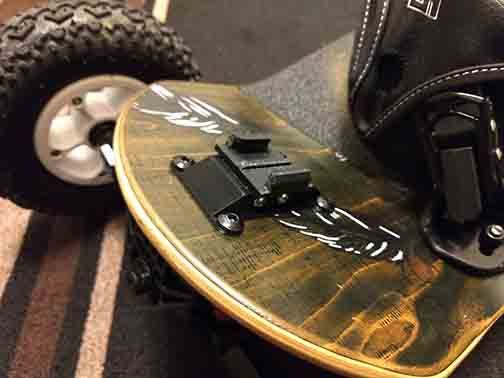 Support GoPro pour Old School Skateboard et Longboard