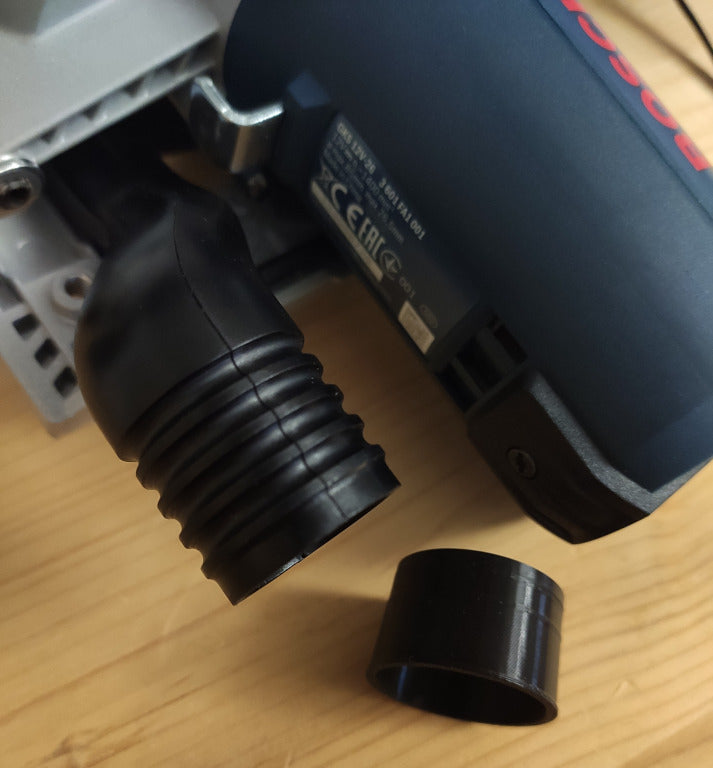 Adaptateur d&#39;extraction de poussière Bosch GKS 12V pour tube d&#39;aspirateur de 35 mm