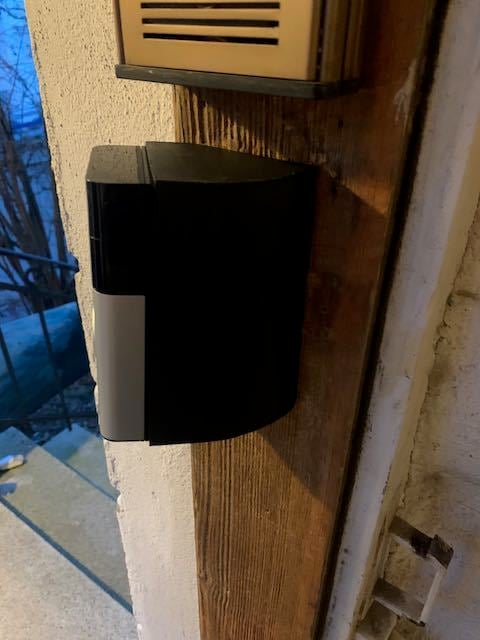 Support de montage Ring Doorbell 2ème génération avec angle de 45° et réglage vers le haut de 5°