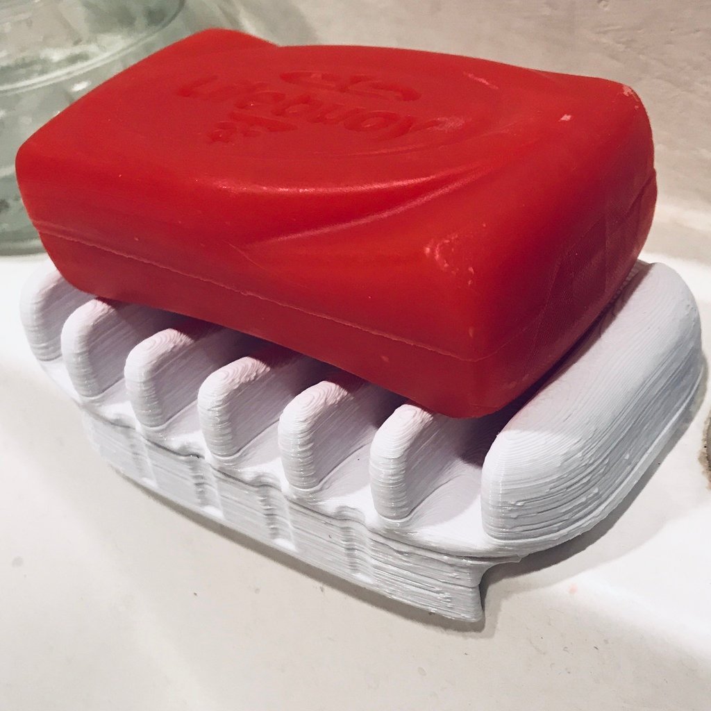 Clayette à savon auto-drainante Conçue pour les gros savons