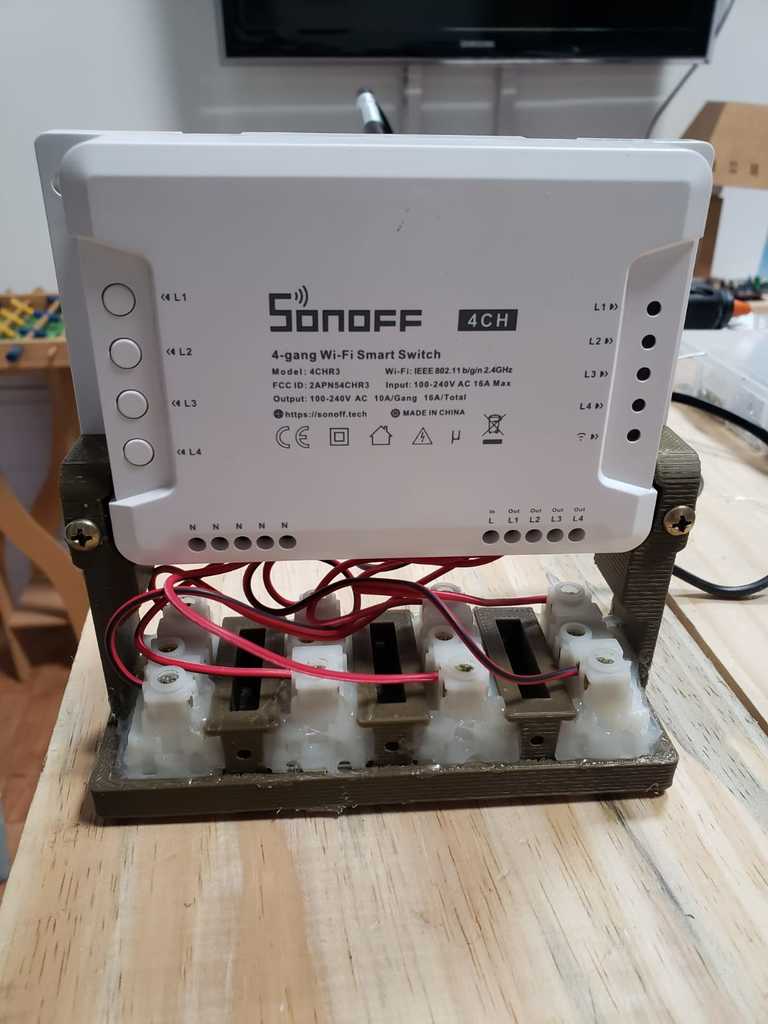 Adaptateur SONOFF 4CHR2 - Système de connexion Wi-Fi Smart Switch