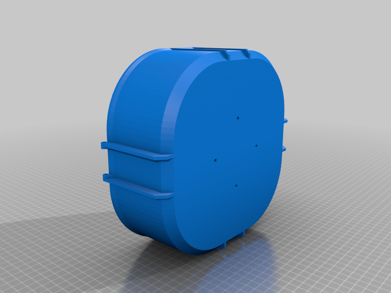 Boîte à filament et porte-bobine aux dimensions réglables