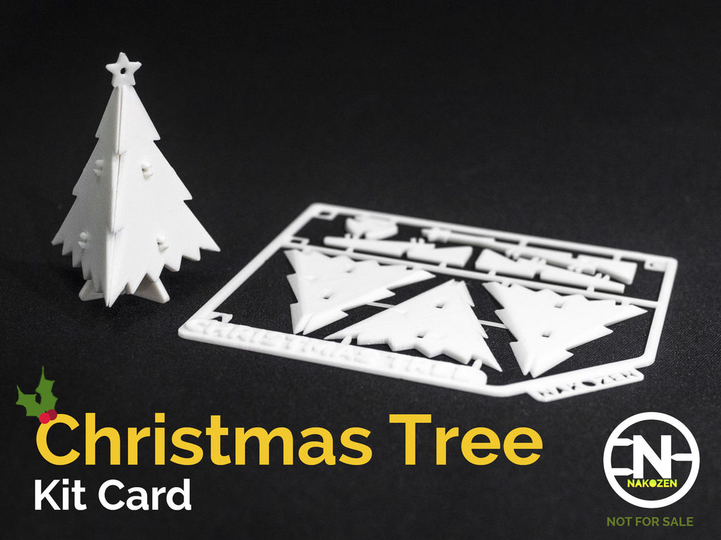 Kit d&#39;arbre de Noël miniature court à suspendre