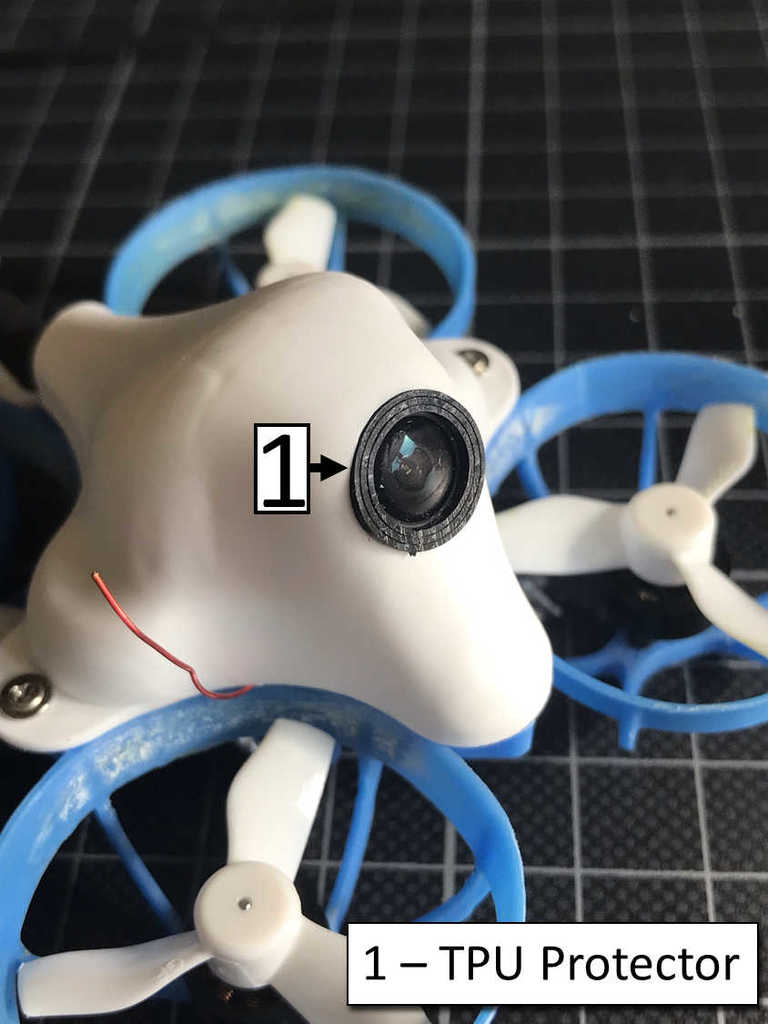 Protection de caméra BetaFPV Nano HD pour drone Meteor65