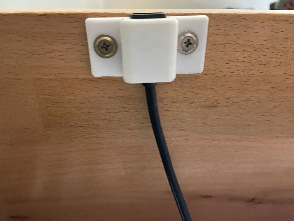 Support de port USB sous le bureau pour accessoires de bureau