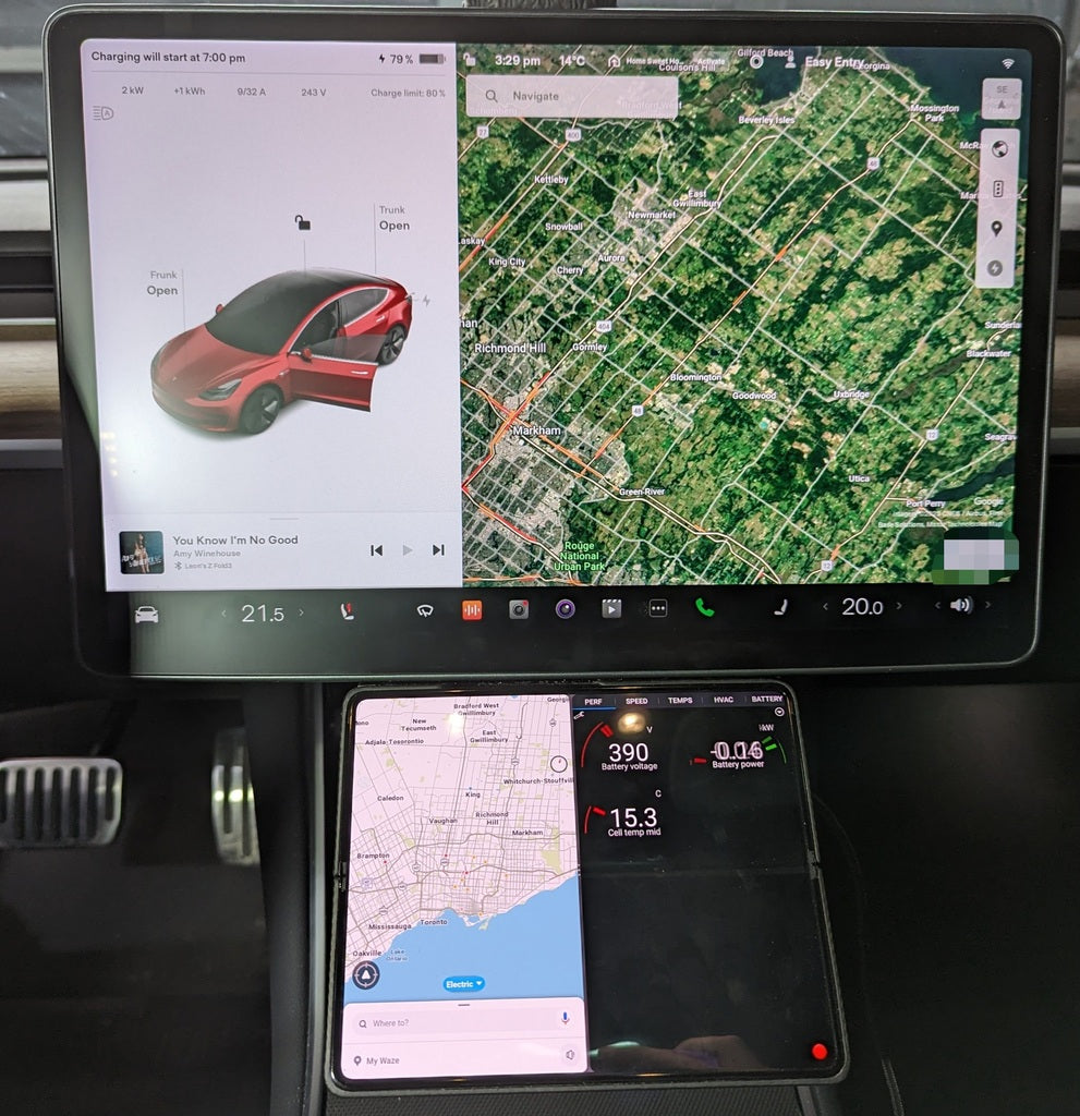 Support de téléphone MagSafe pour Tesla Model 3/Y