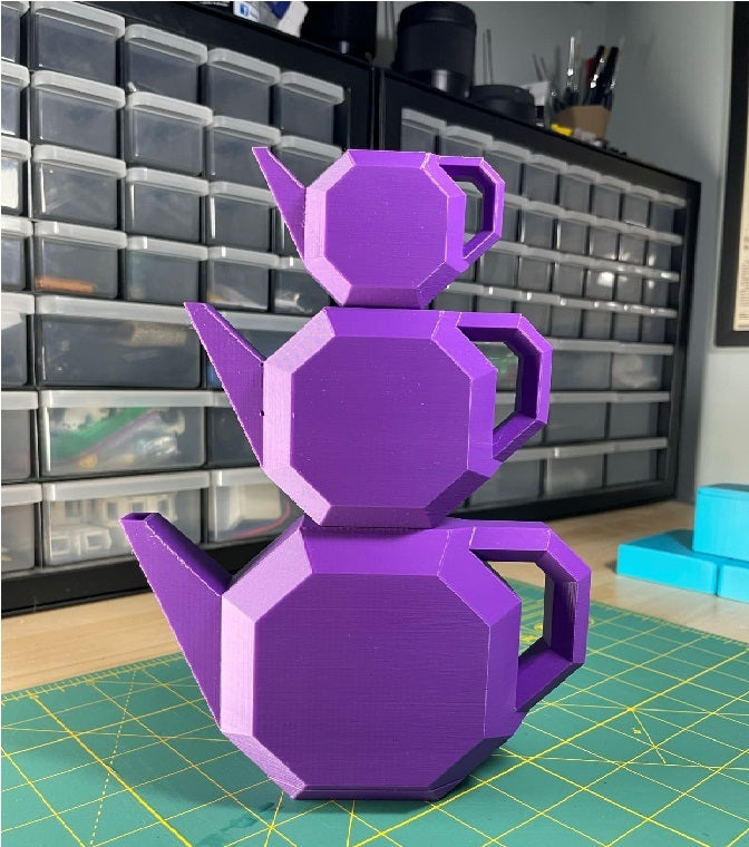 Théière Cadogan imprimée en 3D