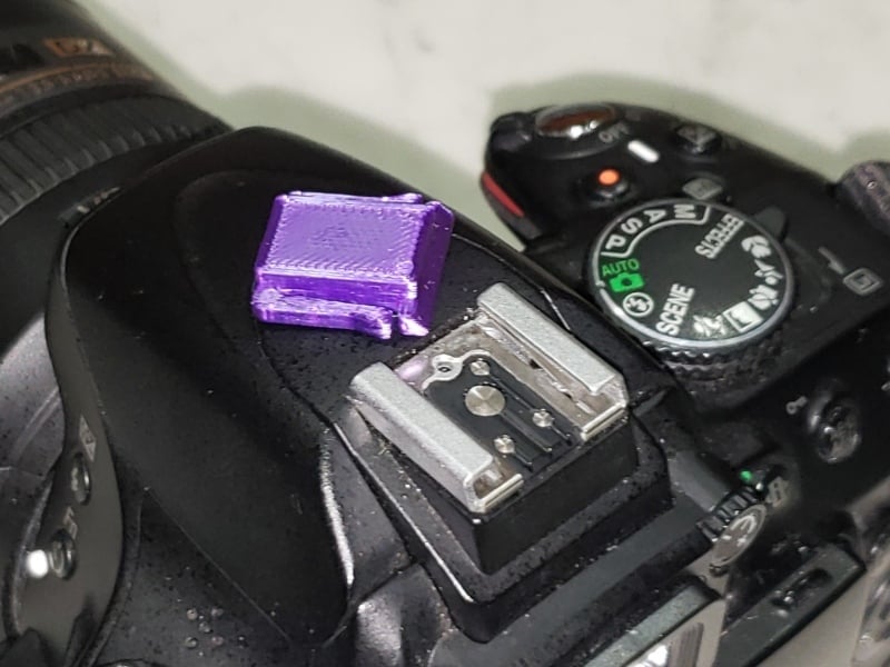 Base/couvercle d&#39;adaptateur de griffe porte-accessoires pour appareils photo Nikon