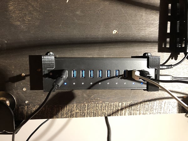 ORICO P10-U3-V1 Support sous bureau pour hub USB 10 ports