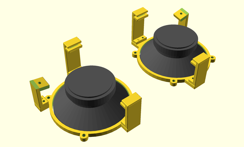 Supports de haut-parleur Renault Twizy
