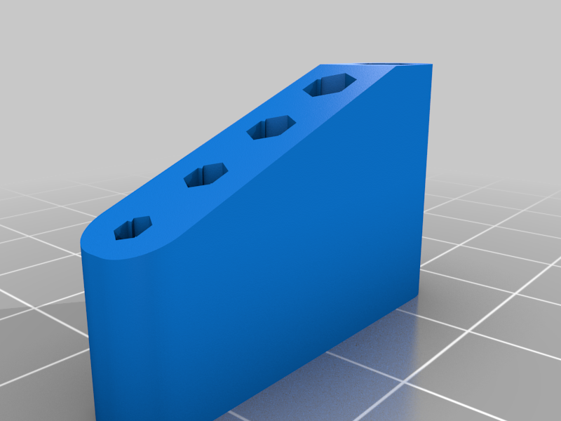 Support simple et compact pour clés hexagonales pour Ender3 V2, Artillery Genius, Kingroon KP3S etc.