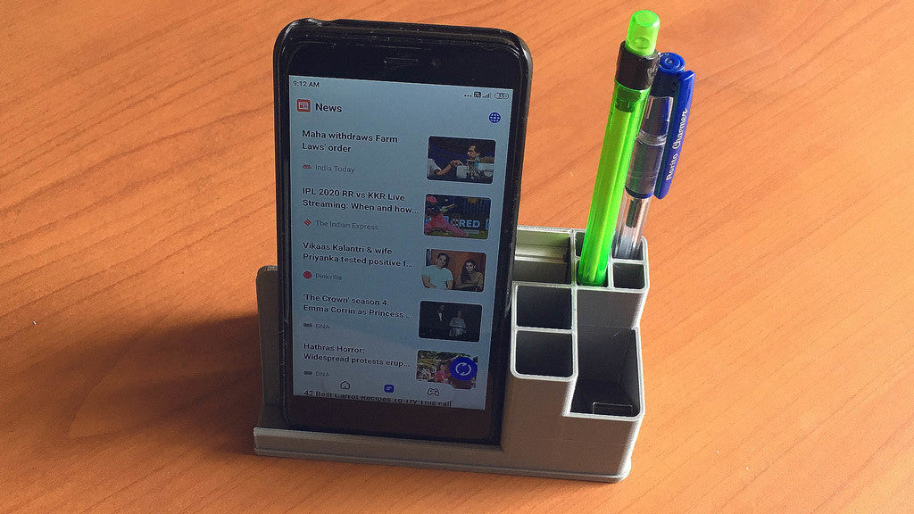 Organisateur de bureau imprimable en 3D