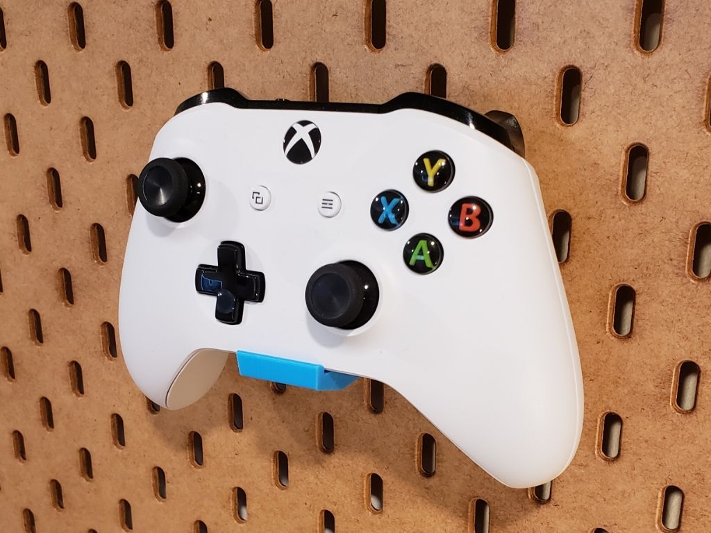 Support mural Ikea Skadis pour manettes Xbox One, Wii U et PS4